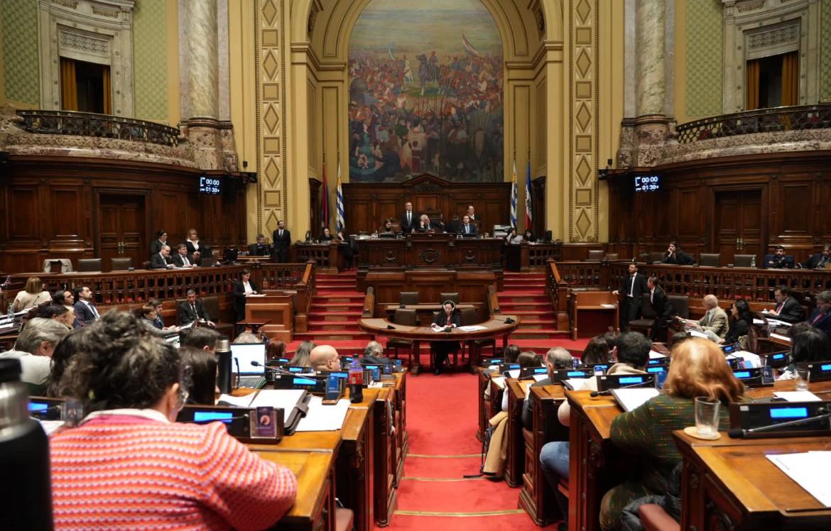 Fotografía realizada por el equipo de Fotografía del Parlamento Uruguayo