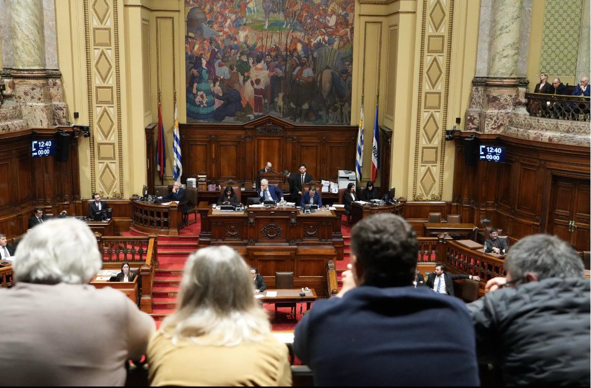 Fotografía realizada por el equipo de Fotografía del Parlamento Uruguayo.