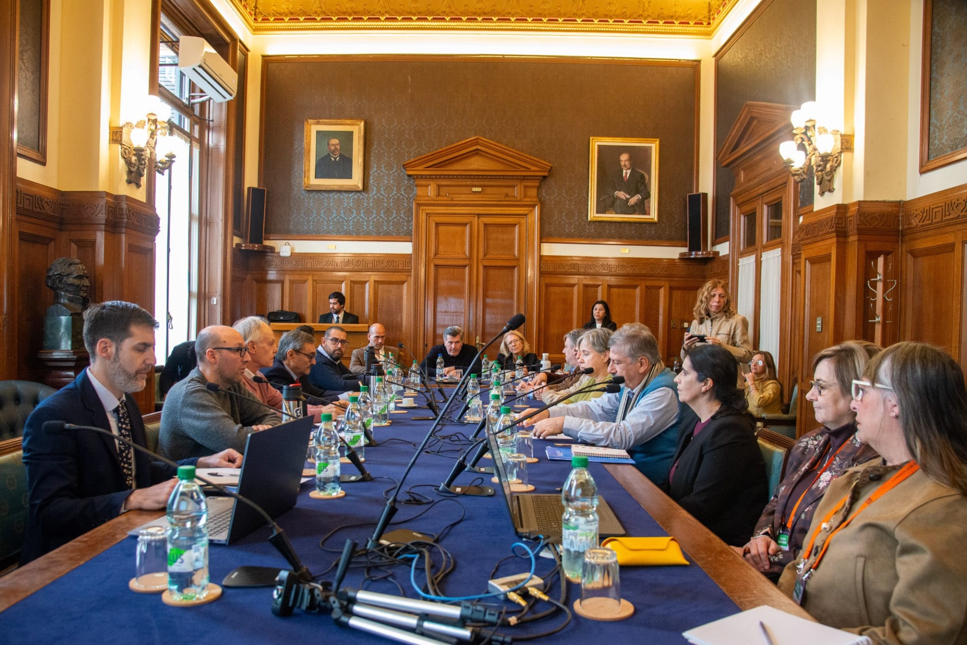 Fotografía realizada por el equipo de Fotografía del Parlamento Uruguayo.