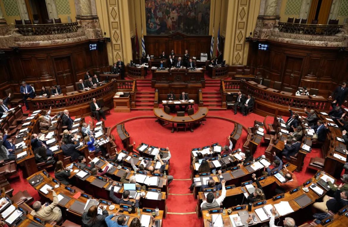 Fotografía realizada por el equipo de Fotografía del Parlamento Uruguayo