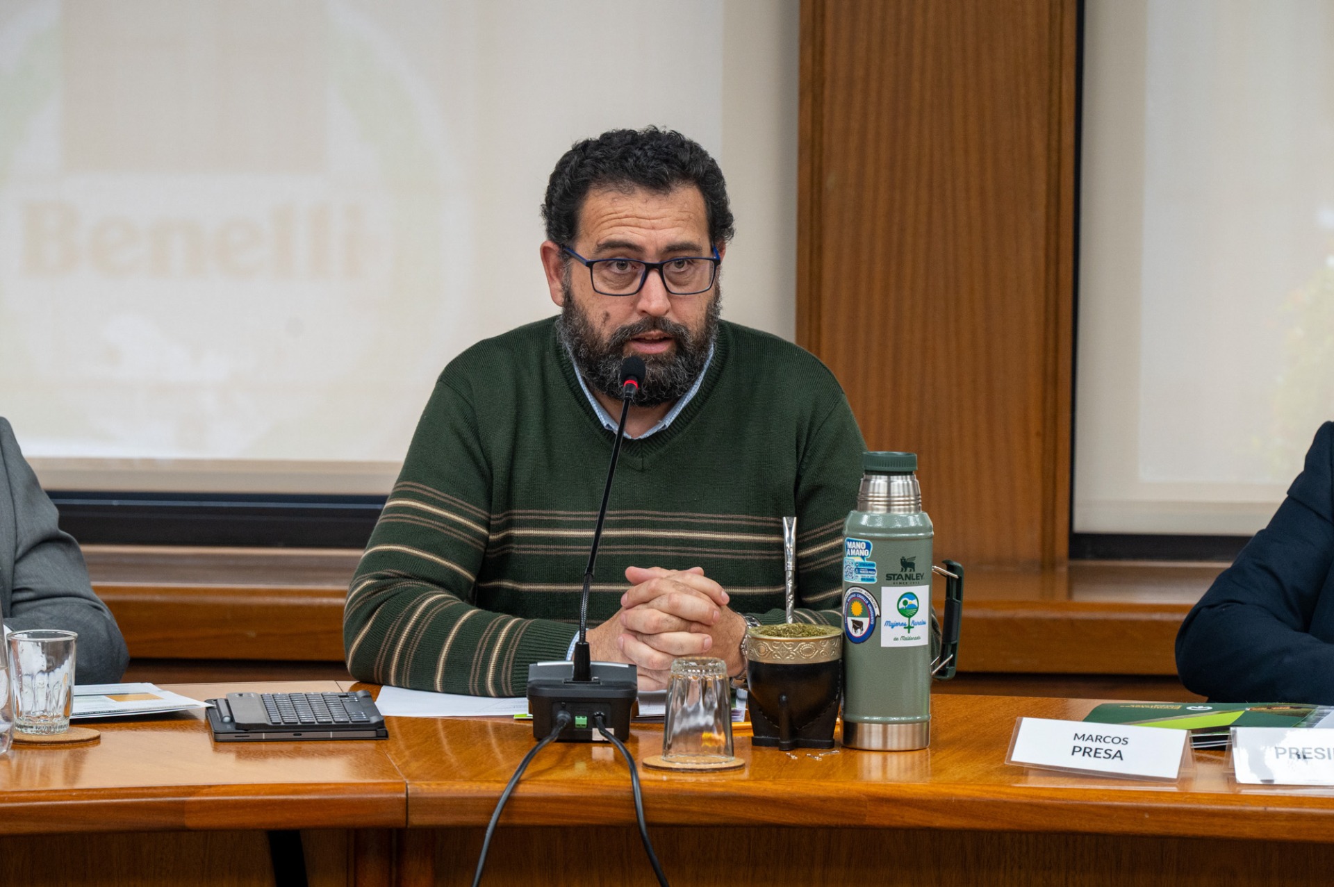 Fotografía realizada por el equipo de Fotografía del Parlamento Uruguayo.